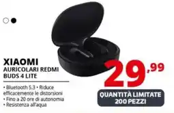 Comet XIAOMI AURICOLARI REDMI BUDS 4 LITE offerta