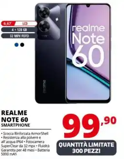 Comet REALME NOTE 60 SMARTPHONE offerta