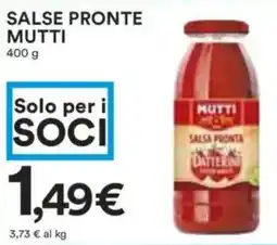 Coop Superstore Salse pronte mutti offerta