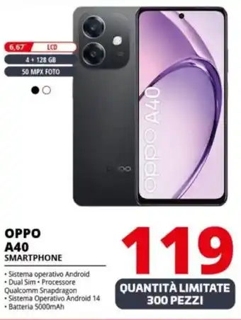 Comet OPPO A40 SMARTPHONE offerta