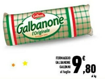 Conad City Formaggio galbanone offerta