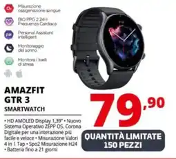 Comet AMAZFIT GTR 3 SMARTWATCH offerta