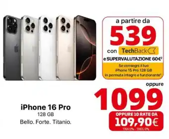 Comet iPhone 16 Pro offerta