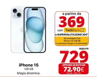 Comet iPhone 15 offerta