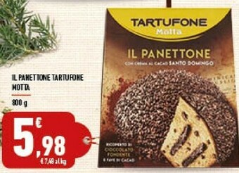Conad City Tartufone il panettone 800 g(ml) offerta
