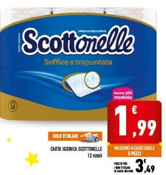 Conad City Carta igienica offerta