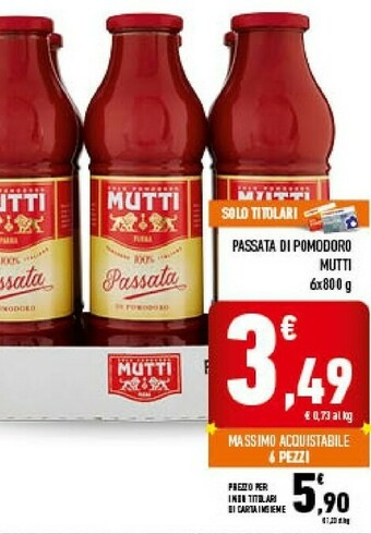 Conad City Passata di pomodoro offerta