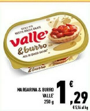 Conad City +burro 250 g(ml) offerta