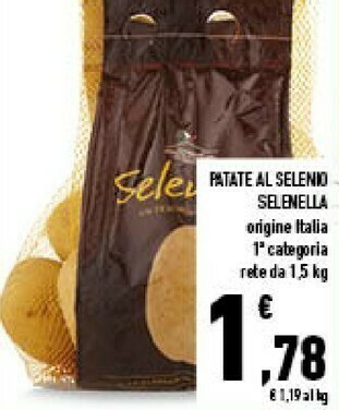 Conad City Patate al seleno offerta