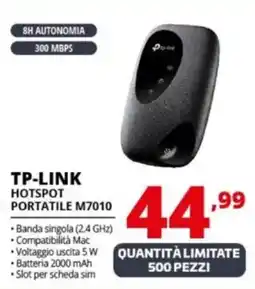 Comet TP-LINK HOTSPOT PORTATILE M7010 offerta