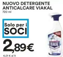 Coop Superstore Nuovo detergente anticalcare viakal offerta