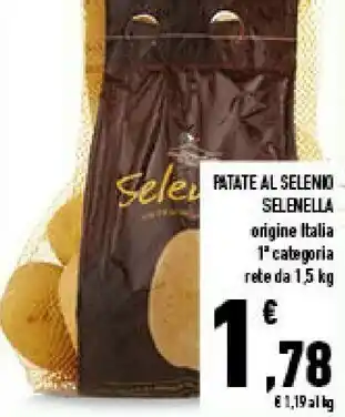 Conad Patate al seleno offerta