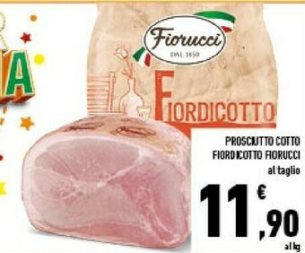 Conad Prosciutto cotto fiordicotto offerta