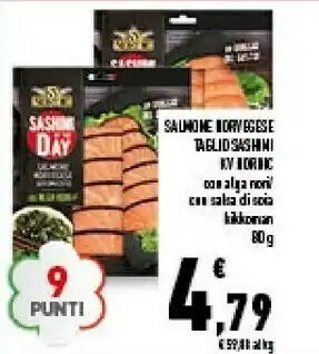 Conad Salmone norvegese 80 g offerta