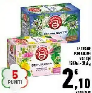 Conad Le tisane depurativa offerta