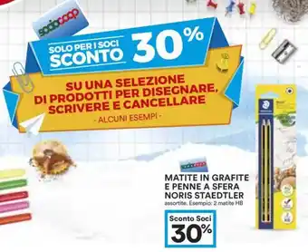 Coop Superstore Matite in grafite e penne a sfera noris staedtler assortite. esempio: 2 matite hb offerta