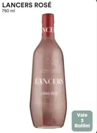 Coop Superstore Lancers rosé vale 3 bollini offerta