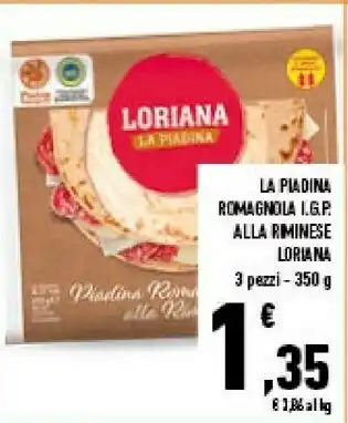 Conad Superstore La piadina 350 g(ml) offerta