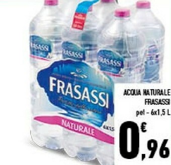 Conad Superstore Acqua minerale naturale 1500 g(ml) offerta