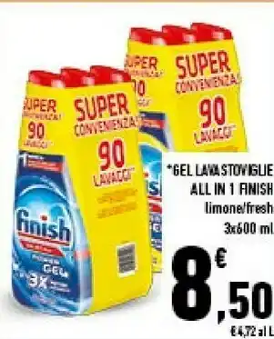 Conad Superstore Gel lavastoviglie all in 1 offerta