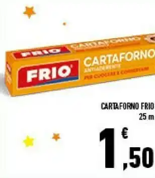 Conad Superstore Frio carta forno 25 m offerta