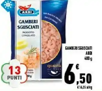 Gamberi sgusciati 400 g(ml)