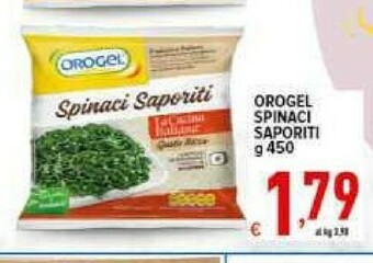 Iper Triscount Spinaci offerta