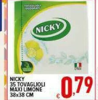 Iper Triscount Tovaglioli offerta