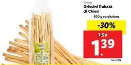 Lidl Trevisan Grissini Rubatà di Chieri offerta