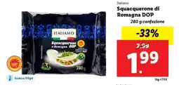 Lidl Italiamo Squacquerone di Romagna DOP offerta