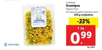 Lidl La Lanterna Gramigna offerta