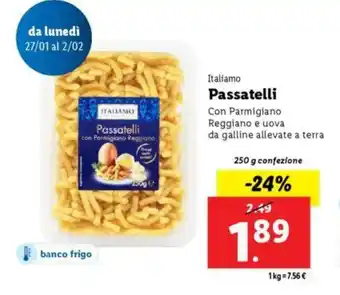 Lidl Italiamo Passatelli offerta