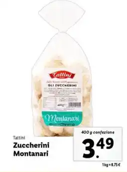 Lidl Tattini Zuccherini Montanari offerta