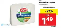 Lidl Soave Ricotta Dura salata offerta