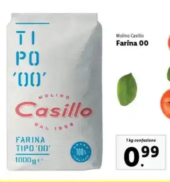 Lidl Molino Casillo Farina 00 offerta