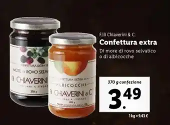 Lidl F.lli Chiaverini & C. Confettura extra offerta