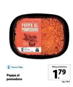 Lidl Pappa al pomodoro offerta