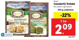 Lidl Strauss Canederli/Knödel offerta