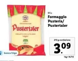 Lidl Mila Formaggio Pusteria/ Pustertaler offerta