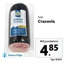 Lidl Siebi Cracovia offerta