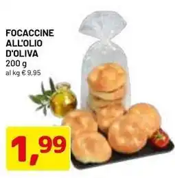 DPiù Focaccine all'olio d'oliva offerta