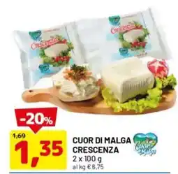 DPiù CUOR DI MALGA Crescenza offerta