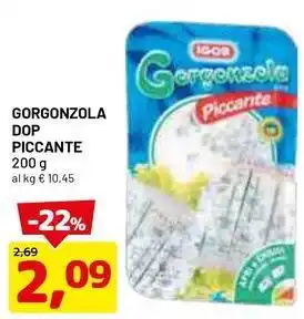 DPiù Gorgonzola dop piccante IGOR offerta