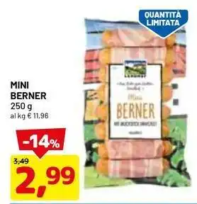 DPiù Mini berner offerta