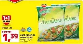 DPiù CUOR DI SCELTA minestrone offerta