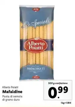 Lidl Alberto Poiatti Mafaldine offerta