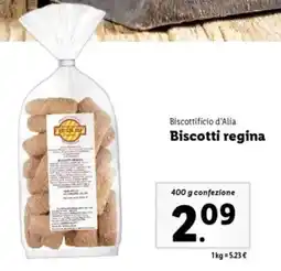 Lidl Biscottificio d'Alia Biscotti regina offerta