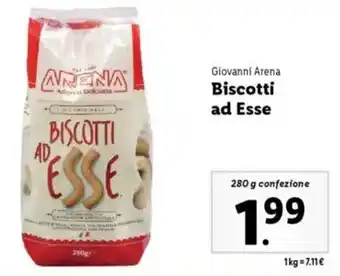 Lidl Giovanni Arena Biscotti ad Esse offerta