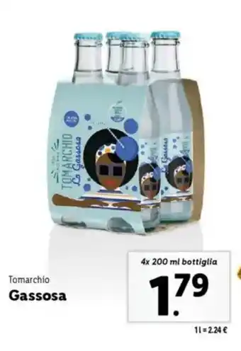 Lidl Tomarchio Gassosa offerta