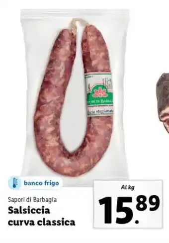 Lidl Sapori di Barbagia Salsiccia curva classica offerta